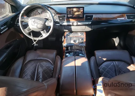 2014 Audi A8 L Quattro from USA, damaged, VIN WAUR2AFD6EN005227